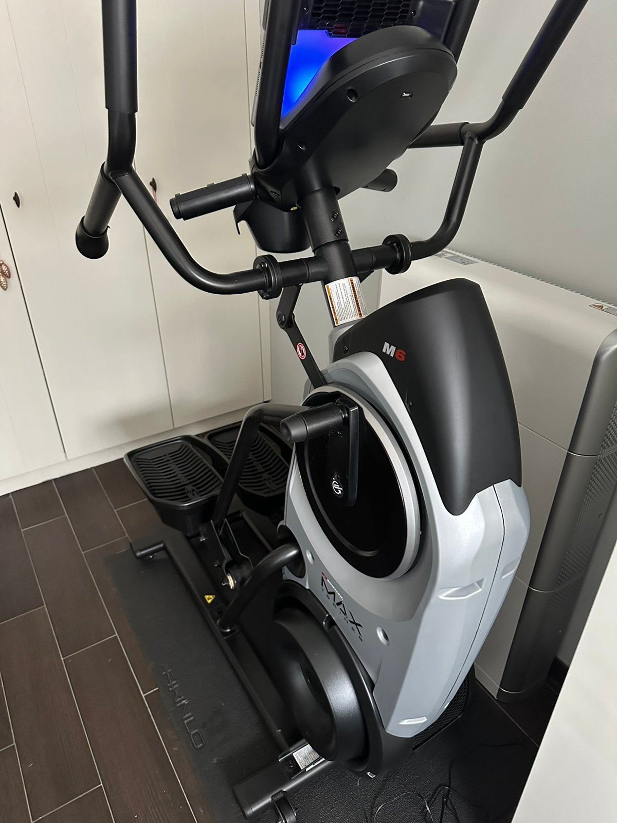 Crosstrainer Bowflex M6i + display, Sports & Fitness, Enlèvement, Comme neuf, Vélo elliptique