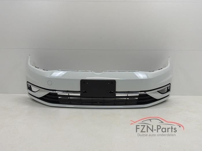 VW Golf 7 Facelift voorbumper High-Line Chrome Mistlampen, Auto-onderdelen, Ophalen of Verzenden, Gebruikt, Voor, Bumper