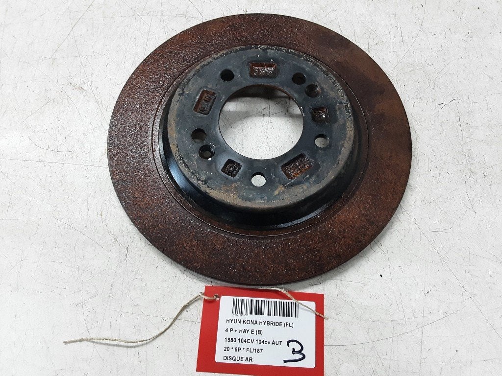 FREIN DISQUE ARRIÈRE Hyundai Kona (OS) (01-2017/04-2023), Mevr. I. Hauben, Utilisé, Hyundai, Rue de l'Espoir 34 34
4030  GRIVEGNÉE, BE