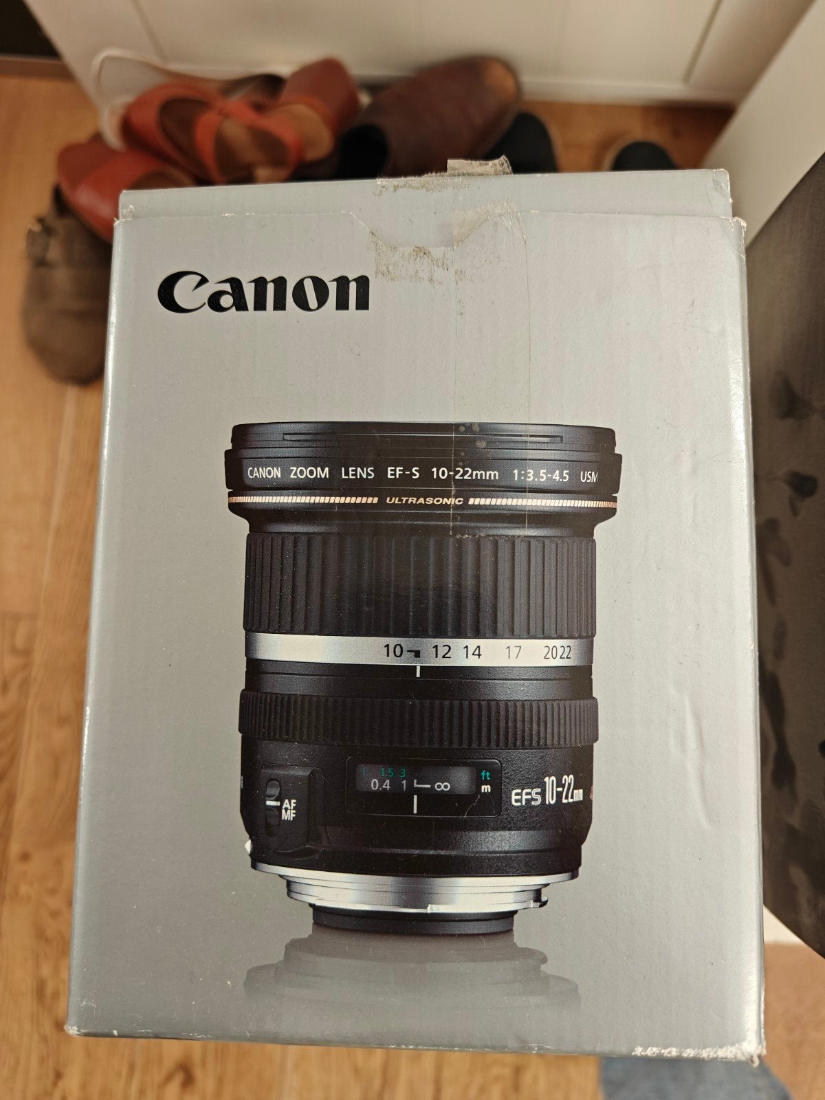 objectif canon EFS 10-22 quasi neuf, Enlèvement ou Envoi, Canon