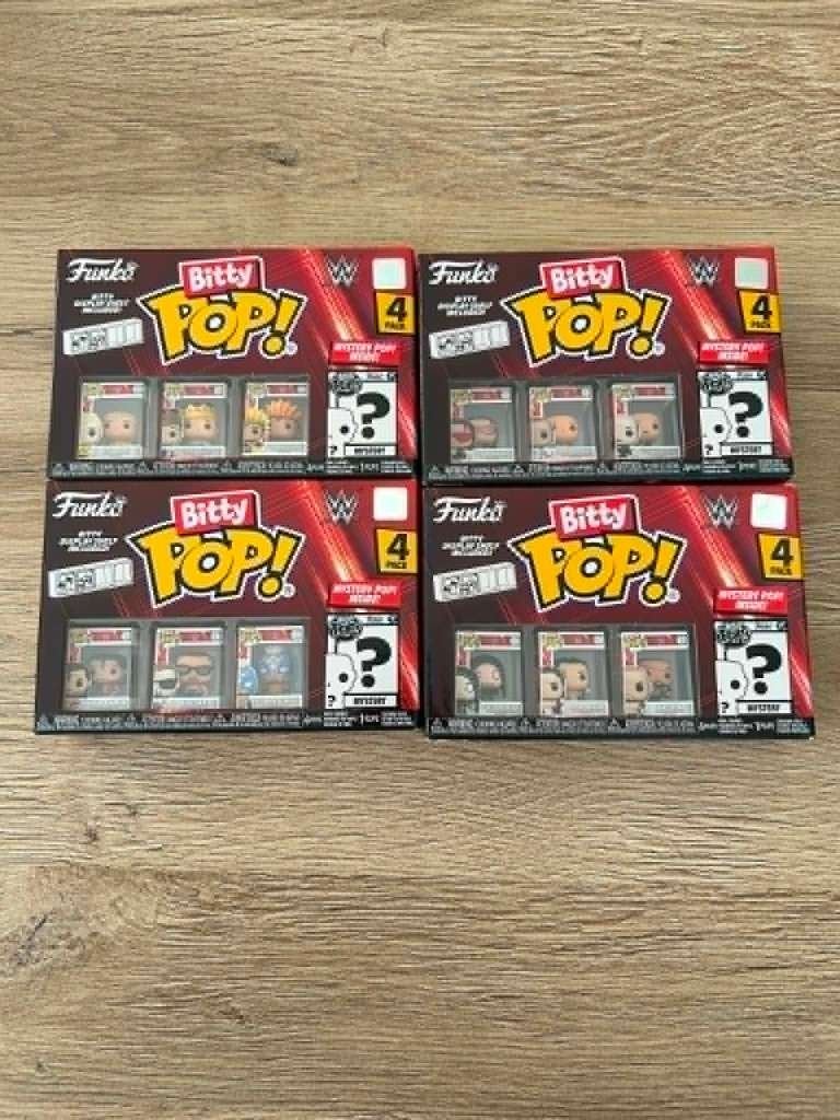 Ensemble de quatre : Funko Bitty Pop W Catch, Enlèvement, Neuf, Autres types