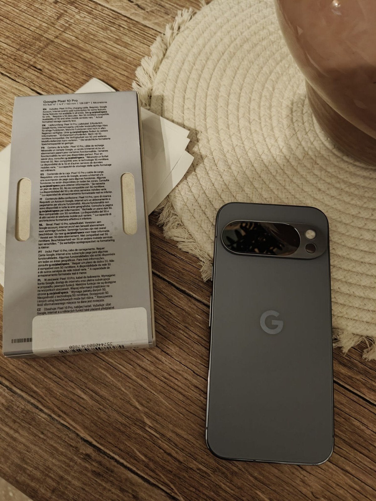 Google Pixel 10 Pro kwartsgrijs, Telecommunicatie, Ophalen of Verzenden