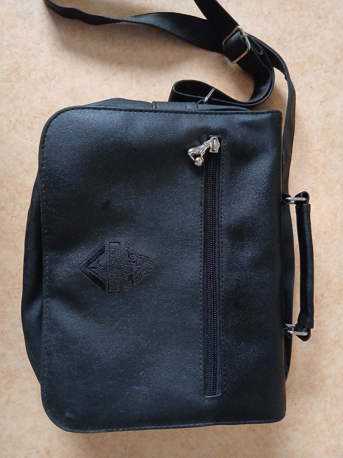 Elegante zwarte handtas, Bijoux, Sacs & Beauté, Enlèvement ou Envoi, Sac à main