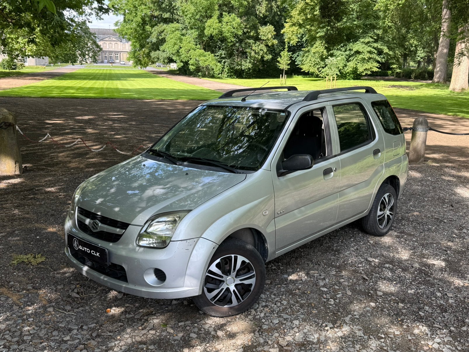 Suzuki Ignis 2006 1.3i ESSENCE 096Mkm Airco Euro 4 LEZ ok, Autos, Argent ou Gris, Achat, Système audio, Entretenue par le concessionnaire