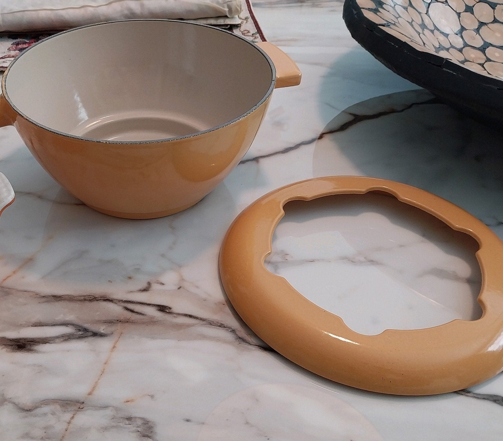 le creuset origineel pan in GIETIJZER, Ophalen of Verzenden, Gietijzer, Le Creuset