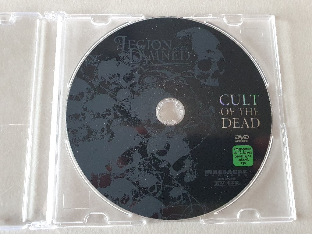 Legion Of The Damned 'Cult Of Dead' DVD, Ophalen of Verzenden