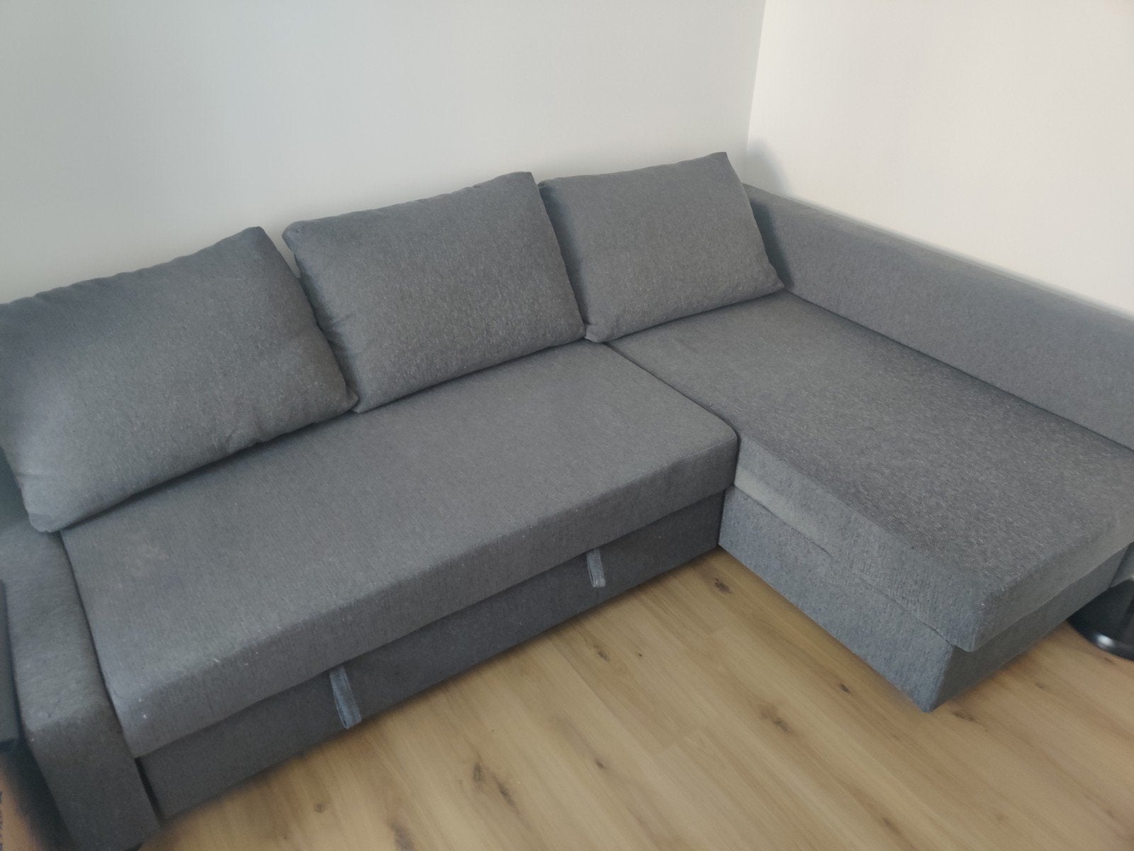Friheten Ikea slaapbank, Gris, Enlèvement, Utilisé, Deux personnes