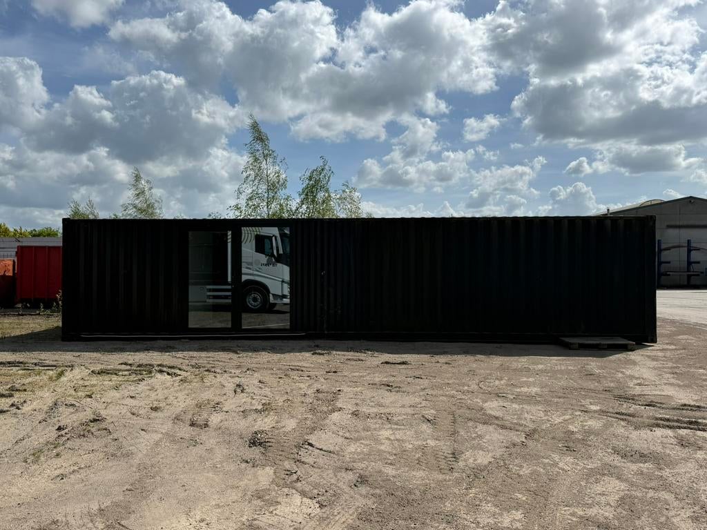 Zeecontainers in U-opstelling, Doe-het-zelf en Bouw, Containers, Ophalen