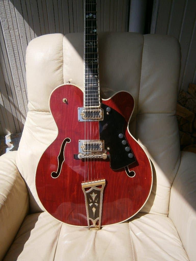 Gretsch Chet Atkins Super Chet 1975, Muziek en Instrumenten, Ophalen, Gebruikt, Met koffer