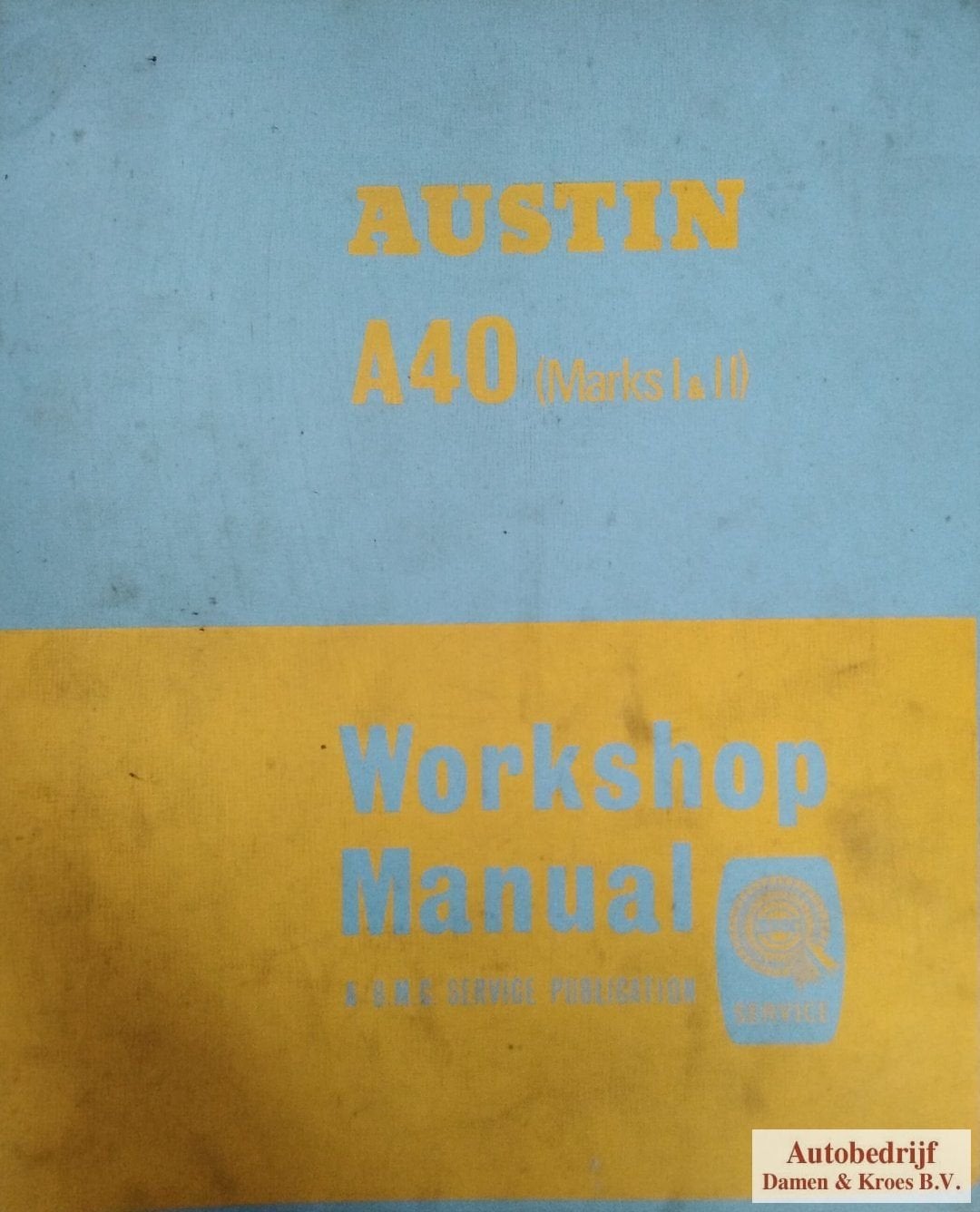 Handboek Austin A40, Enlèvement ou Envoi
