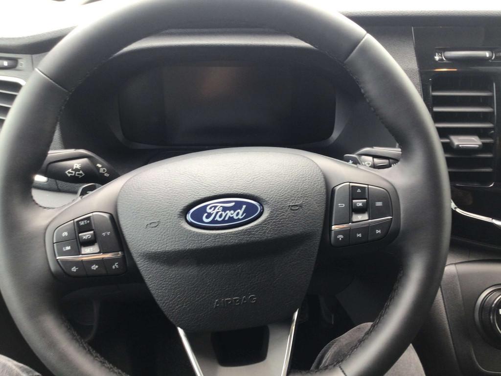 Ford Transit l3h2 130pk automaat 2025 10km full/option 32950, Automaat, Stof, Gebruikt, Euro 6