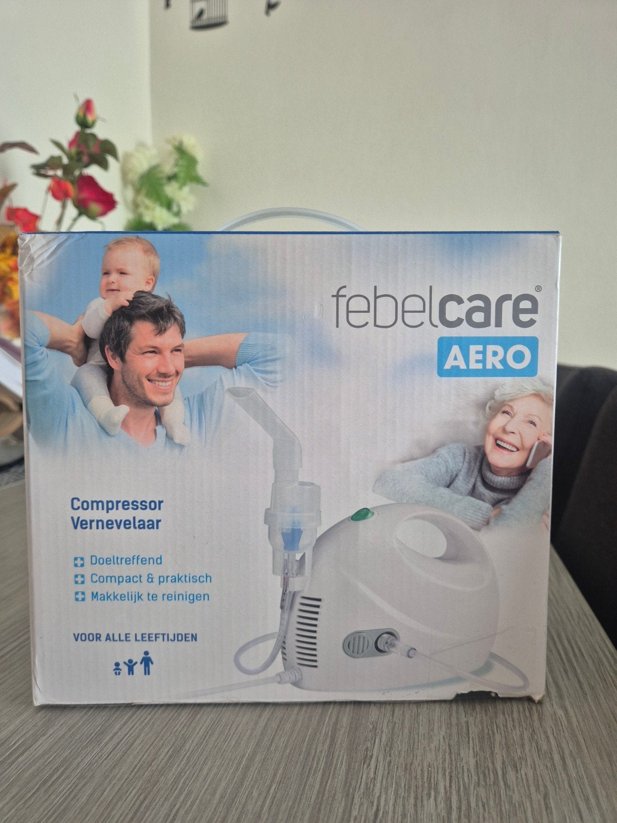 Febelcare AERO Compressor Vernevelaar / Aërosol – Volledig N, Ophalen of Verzenden, Nieuw