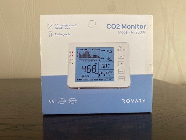 CO2-meter, Bricolage & Construction, Instruments de mesure, Enlèvement ou Envoi, Neuf, Autres appareils de mesure ou compteurs