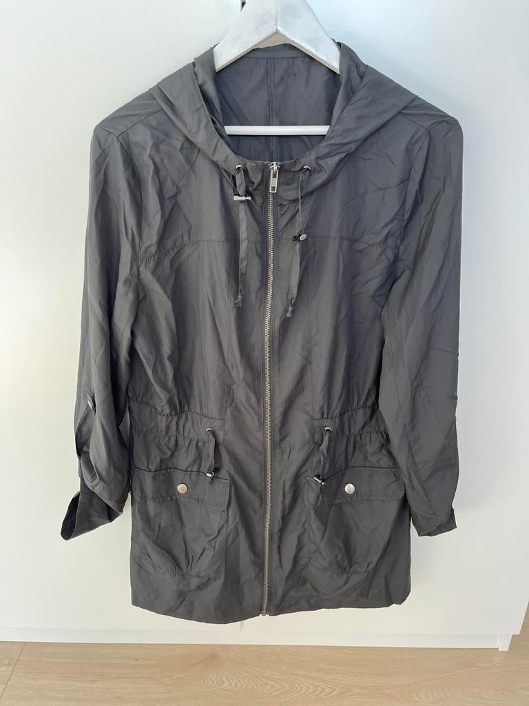 Nieuw! Parka zomer jasje, Ophalen of Verzenden, Nieuw, Maat 42/44 (L), Grijs