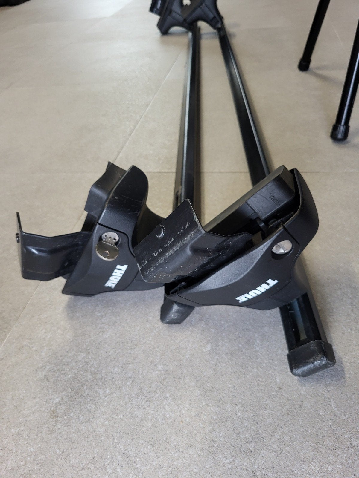 Thule dakdragers Ford c nax, Ophalen