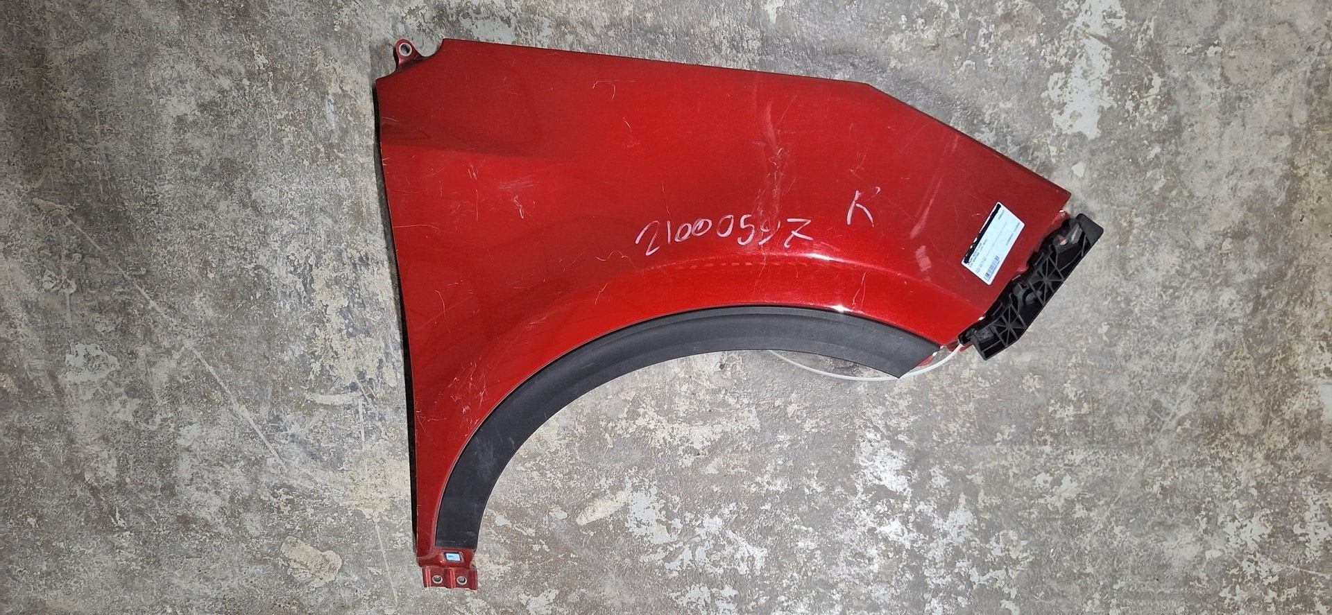 Spatbord Rechts-Voor Kia Sportage 2018 Rood Scherm (Moet ges, -, -, Ophalen of Verzenden, Spatbord