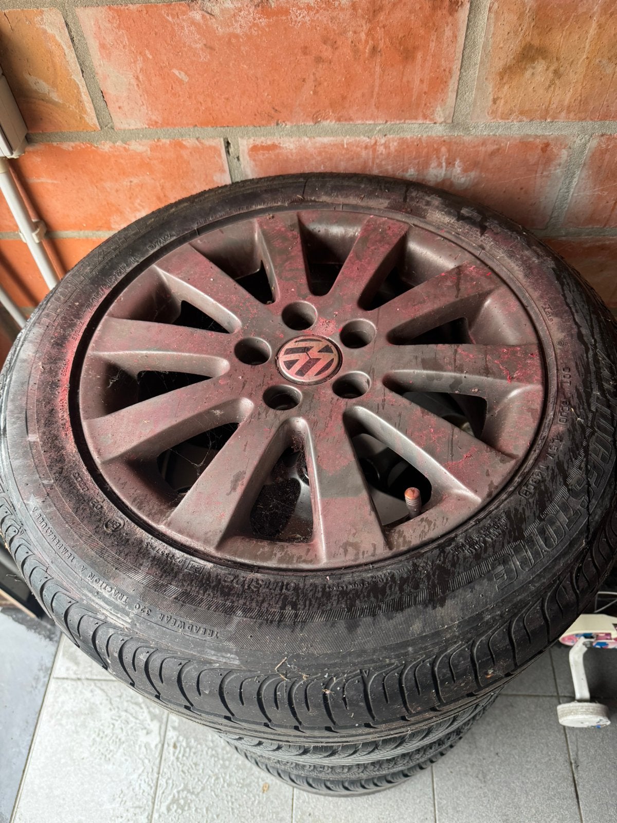 Velgen 5x112 Vw  8x, Enlèvement, Comme neuf