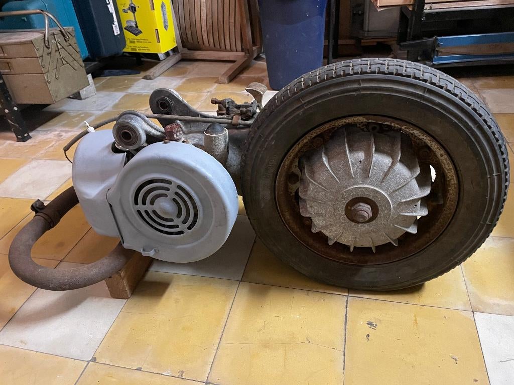 Lambretta Li125 motor, Ophalen, Gebruikt