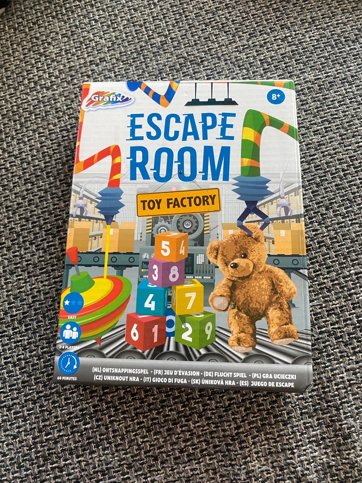 Jeu escape game, Trois ou quatre joueurs, Enlèvement ou Envoi, Comme neuf