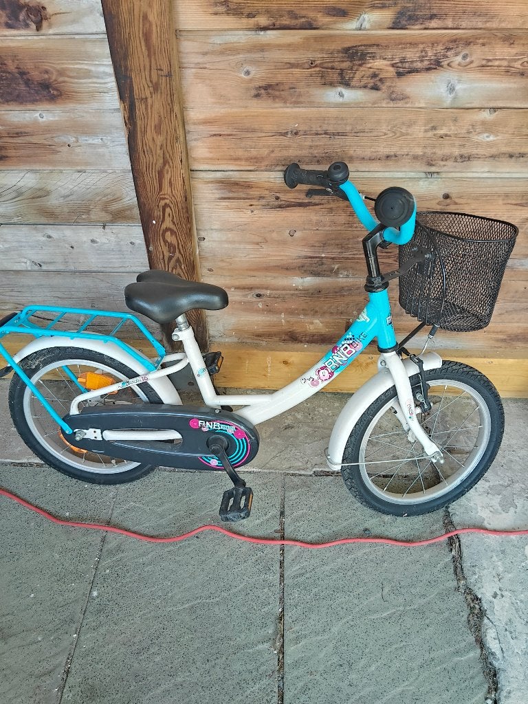 Meisjesfiets, Fietsen en Brommers, Fietsen | Kinderfietsjes, Ophalen, Gebruikt, Velgrem, 16 tot 20 inch