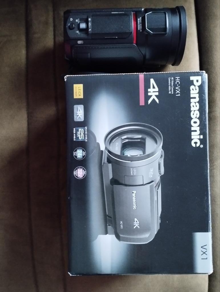 Panasonic HC-VX1 4K Camcorder zwart, in nieuwe staat , Ophalen of Verzenden, Panasonic