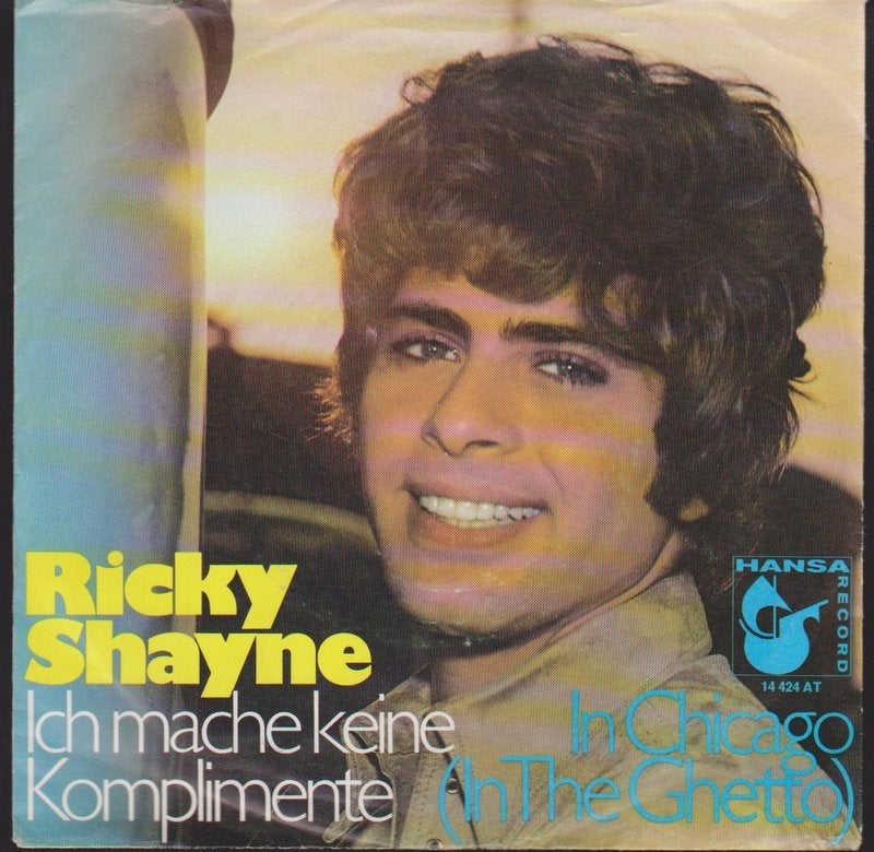 RICKY SHAYNE /ICH MACHE KEINE KOMPLIMENTE, 7 inch, Enlèvement, Schlager, Comme neuf