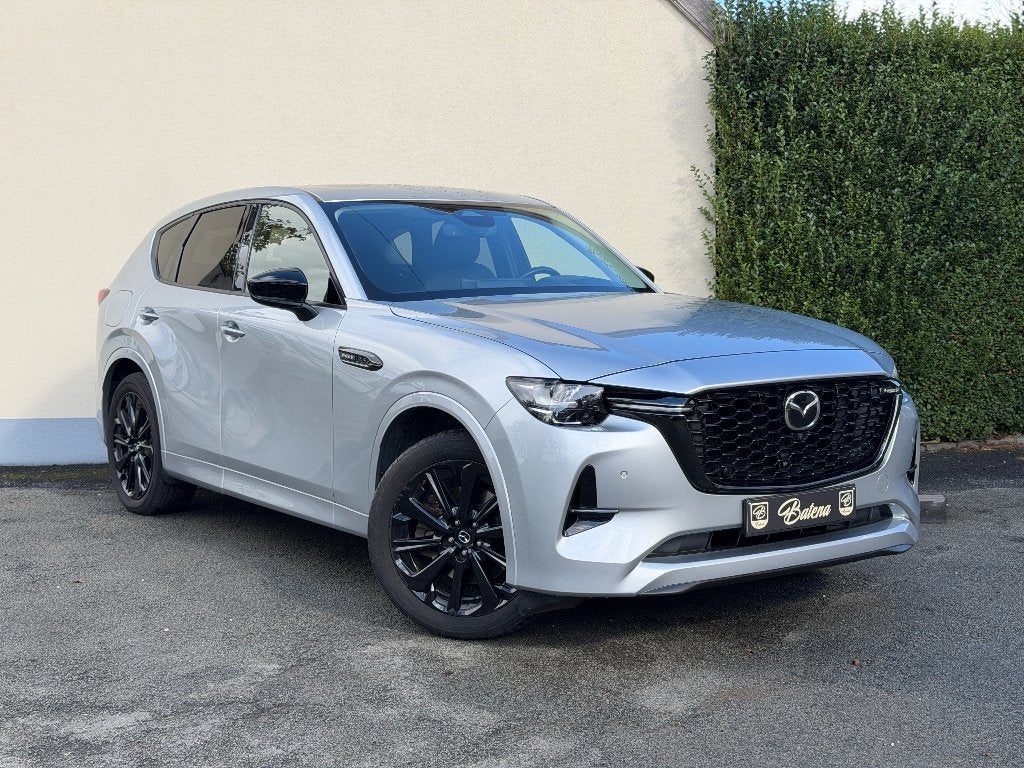 Mazda CX-60 PHEV AWD Homura Geventileerde stoelen Opendak, Autos, Cuir, Argent ou Gris, Achat, Euro 6