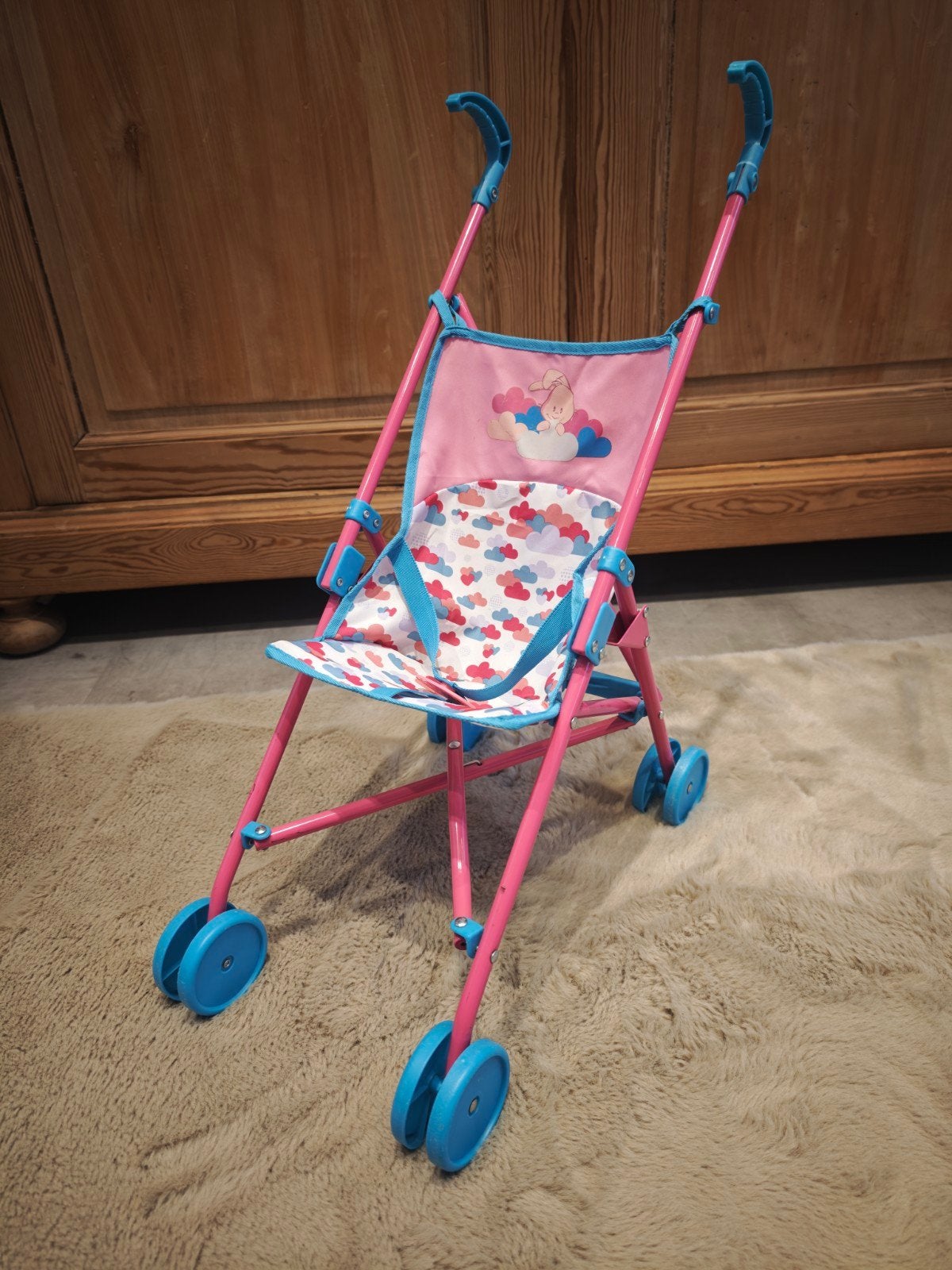 Baby born buggy, Ophalen