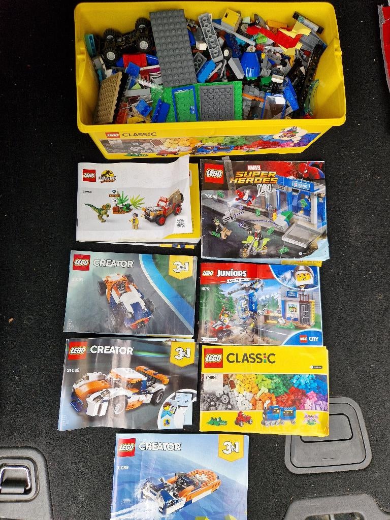 Boîte de jeux LEGO, Lego, Comme neuf, Enlèvement, Briques en vrac