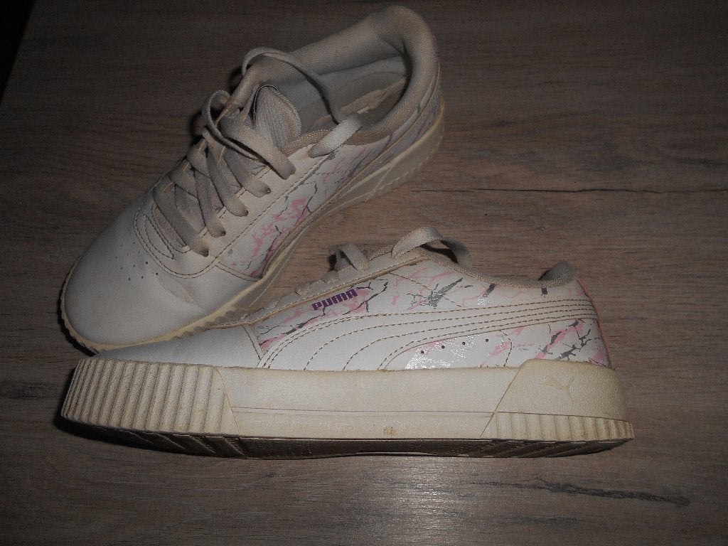 sneakers puma maat 39 met roze tinten, Meisje, Puma, Schoenen, Ophalen of Verzenden