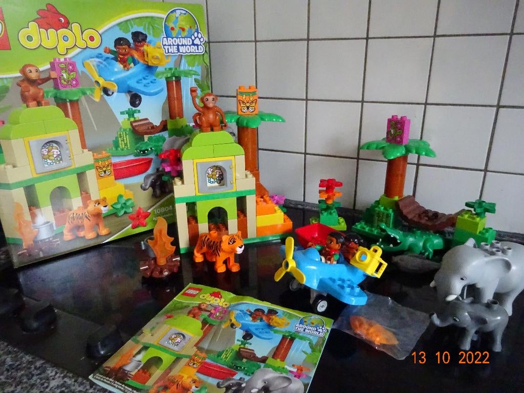 DUPLO Jungle - 10804 Vlieg boven de jungle!*VOLLEDIG *, Kinderen en Baby's, Speelgoed | Duplo en Lego, Duplo, Ophalen of Verzenden