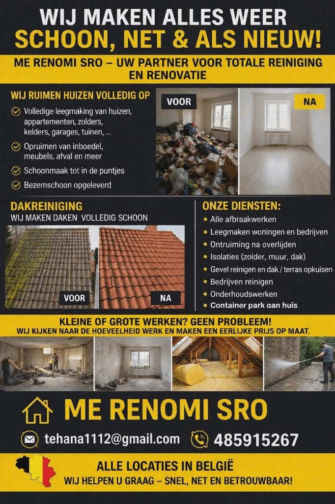 REINIGEN VAN GEVELS DAK TERRAS STALLEN BEDRIJVEN, Hobby en Vrije tijd, Overige Hobby en Vrije tijd, Ophalen