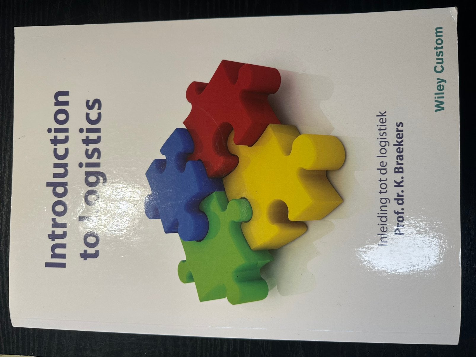 Inleiding tot de logistiek, Boeken, Ophalen, Zo goed als nieuw, Hoger Onderwijs