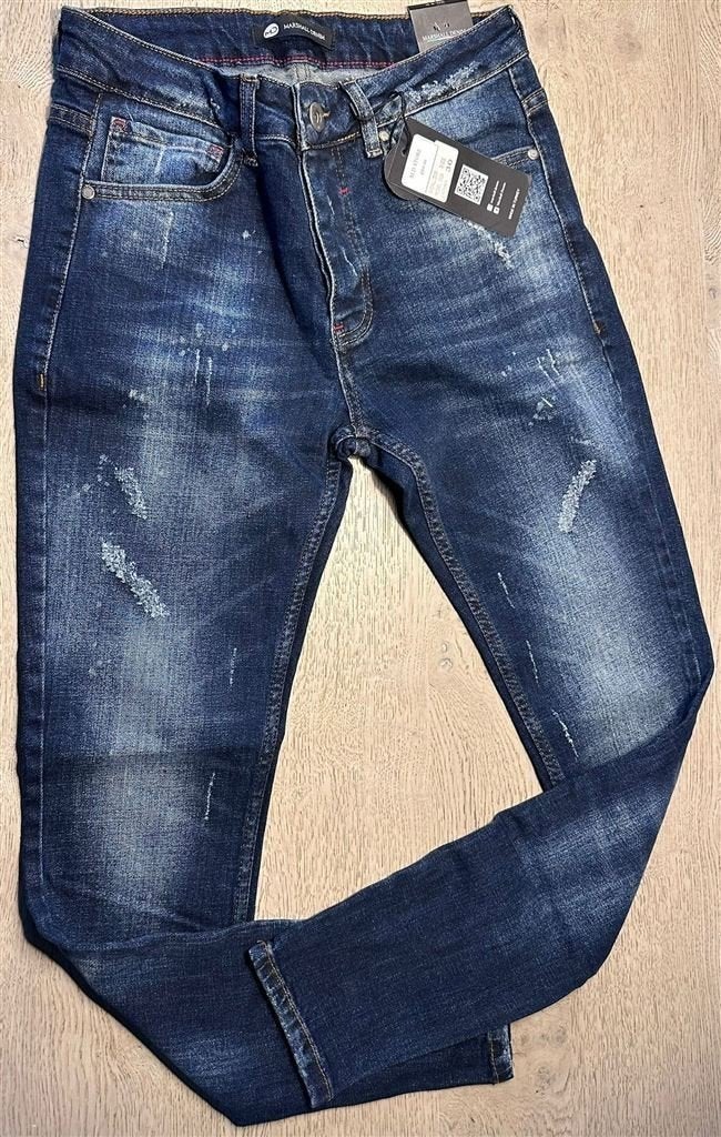 Marshall Denim Jeans ~NIEUW~ [20] Maat 30, Ophalen of Verzenden, Nieuw, Blauw, W32 (confectie 46) of kleiner
