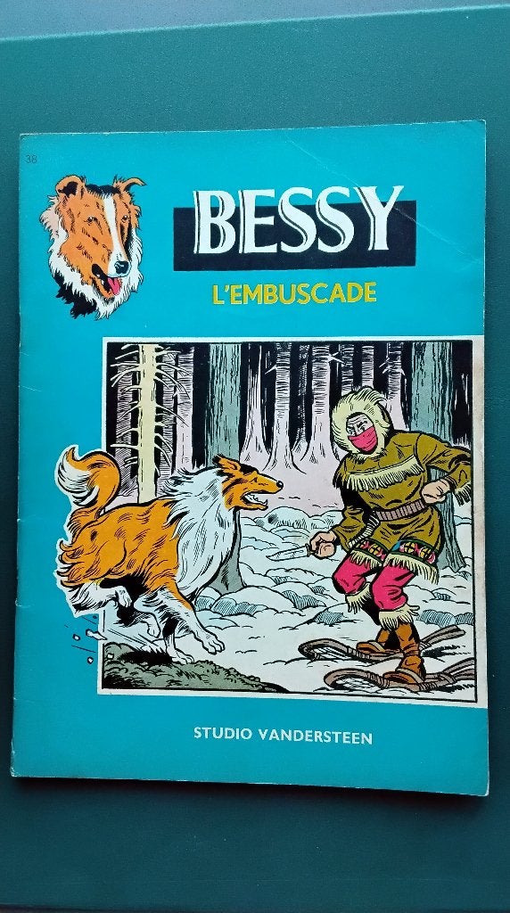 Oude Bessy, L'Embuscade uit 1961. 1é druk., Boeken, Stripverhalen, Gelezen, Eén stripboek, Ophalen of Verzenden