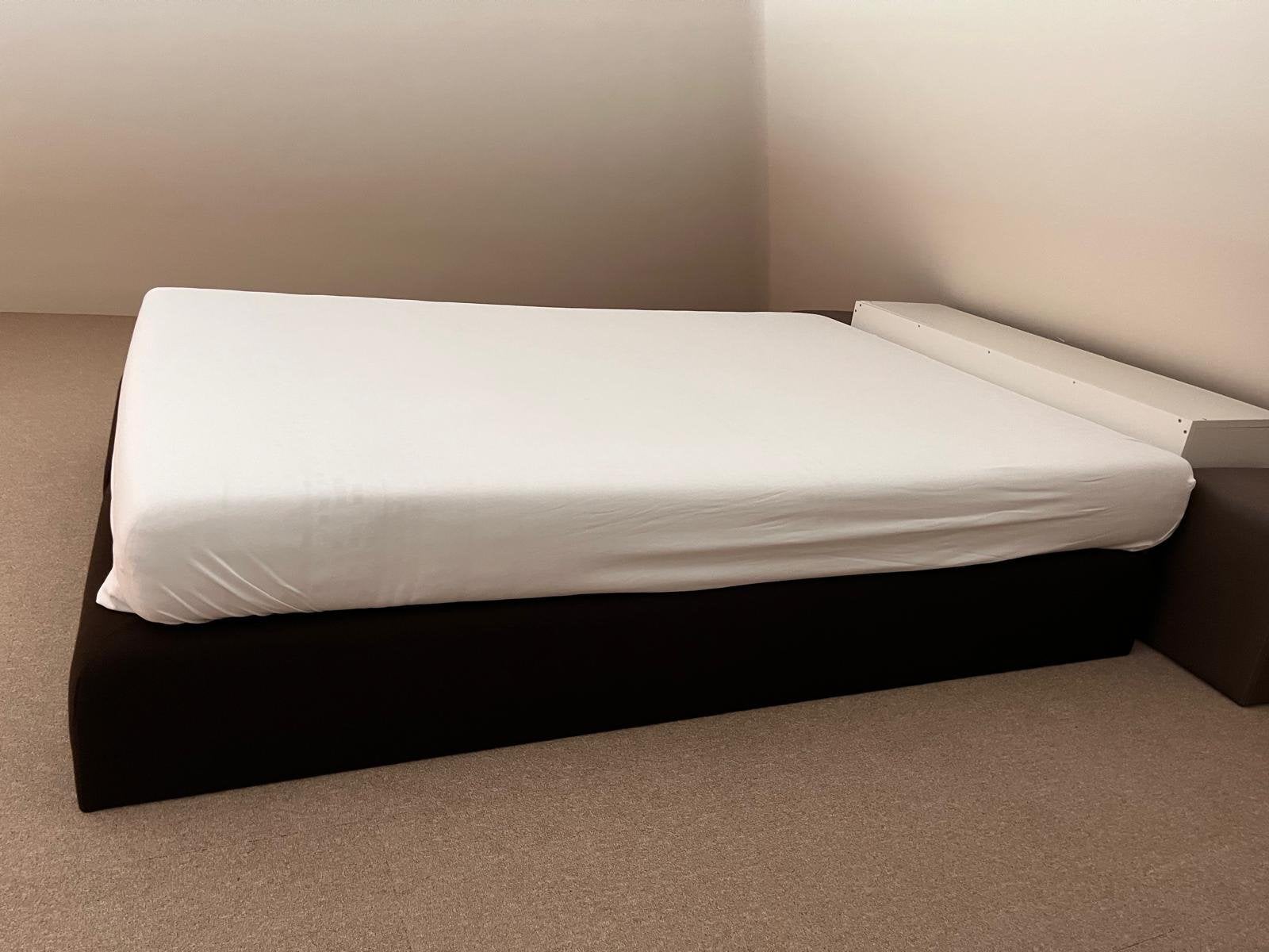Boxspring en matras afmeting 200x140 cm, Electroménager, Solarium, Banc solaire & Bronzage facial, Enlèvement, Comme neuf