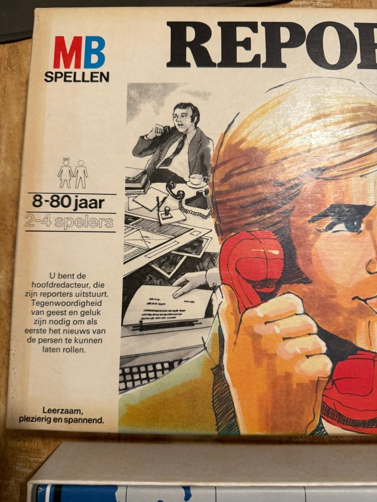 Reporter... - MB Spellen, Enlèvement ou Envoi, Geen idee, MB spellen, Utilisé