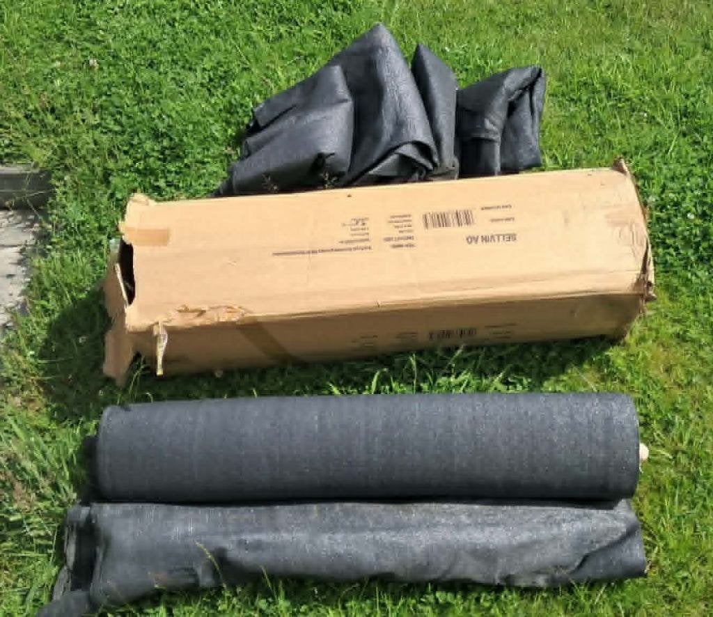 Lot de 2 rouleaux brise-vue / toile d’ombrage 2M, Jardin & Terrasse, Tonnelles, Enlèvement, Comme neuf