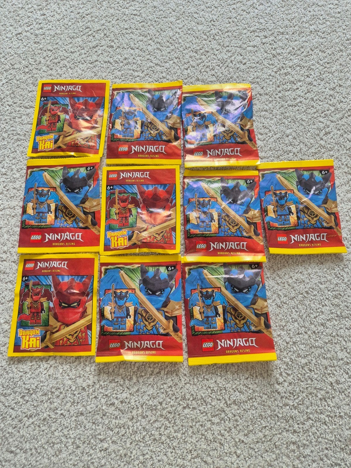 Sacs en plastique Lego Ninjago 10 pièces neufs, Enlèvement ou Envoi, Lego, Ninjago