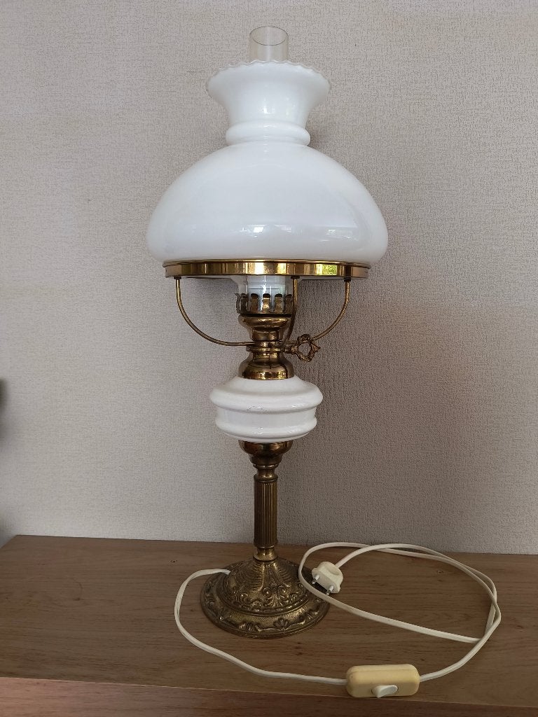 Lampe de table française ancienne - 1950, Antiquités & Art, Enlèvement