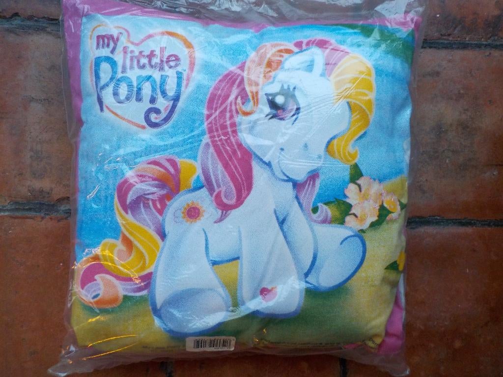 My Little Pony kussen pillow Hasbro 2004 nieuw in plastic, Kinderen en Baby's, Speelgoed | My Little Pony, Ophalen of Verzenden