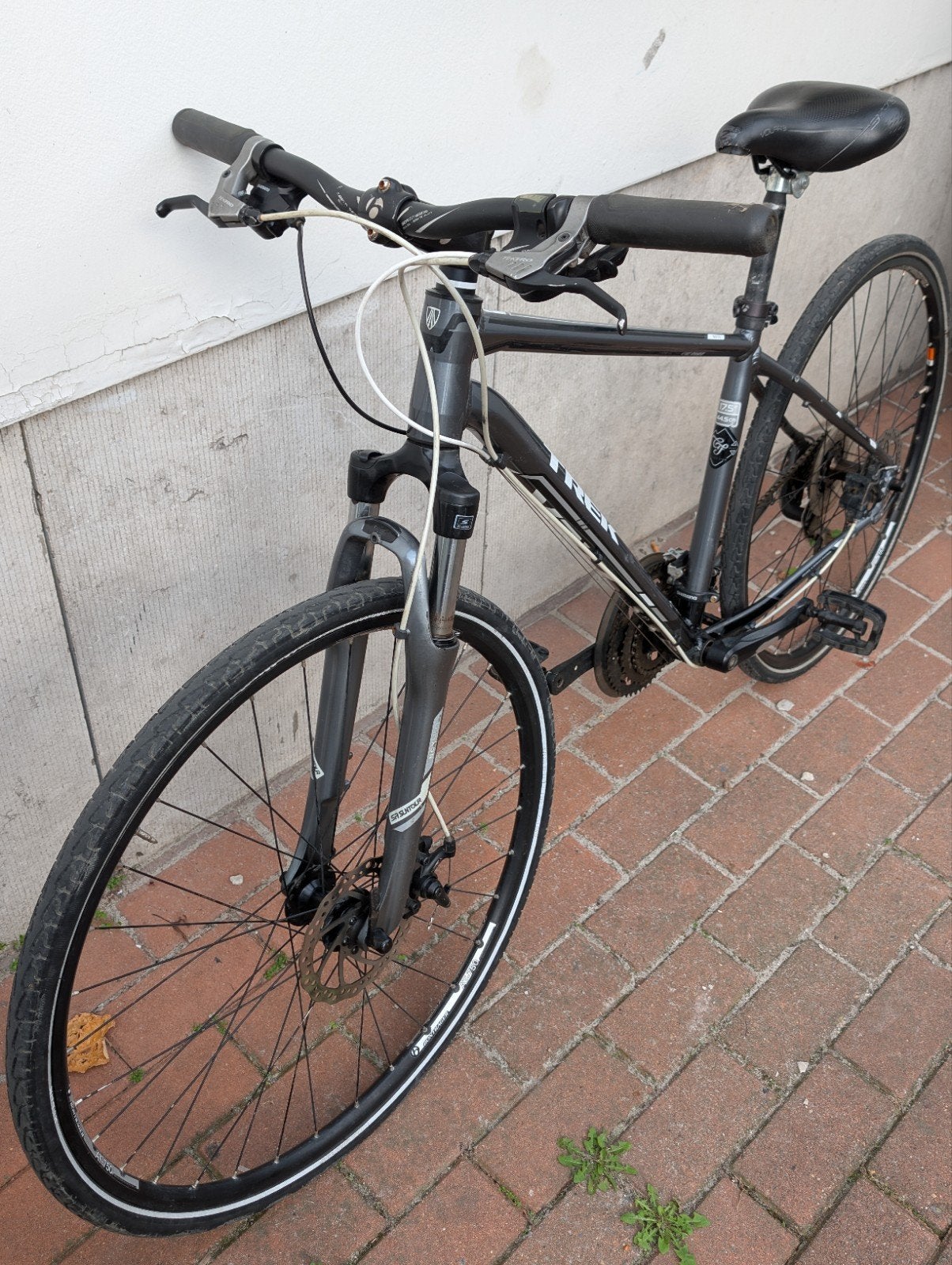 Trek Hybride / VTC-Freins à disque Tektro & Fourche Suntout, Vélos & Vélomoteurs, Autres marques, Vitesses, 49 à 53 cm, Comme neuf