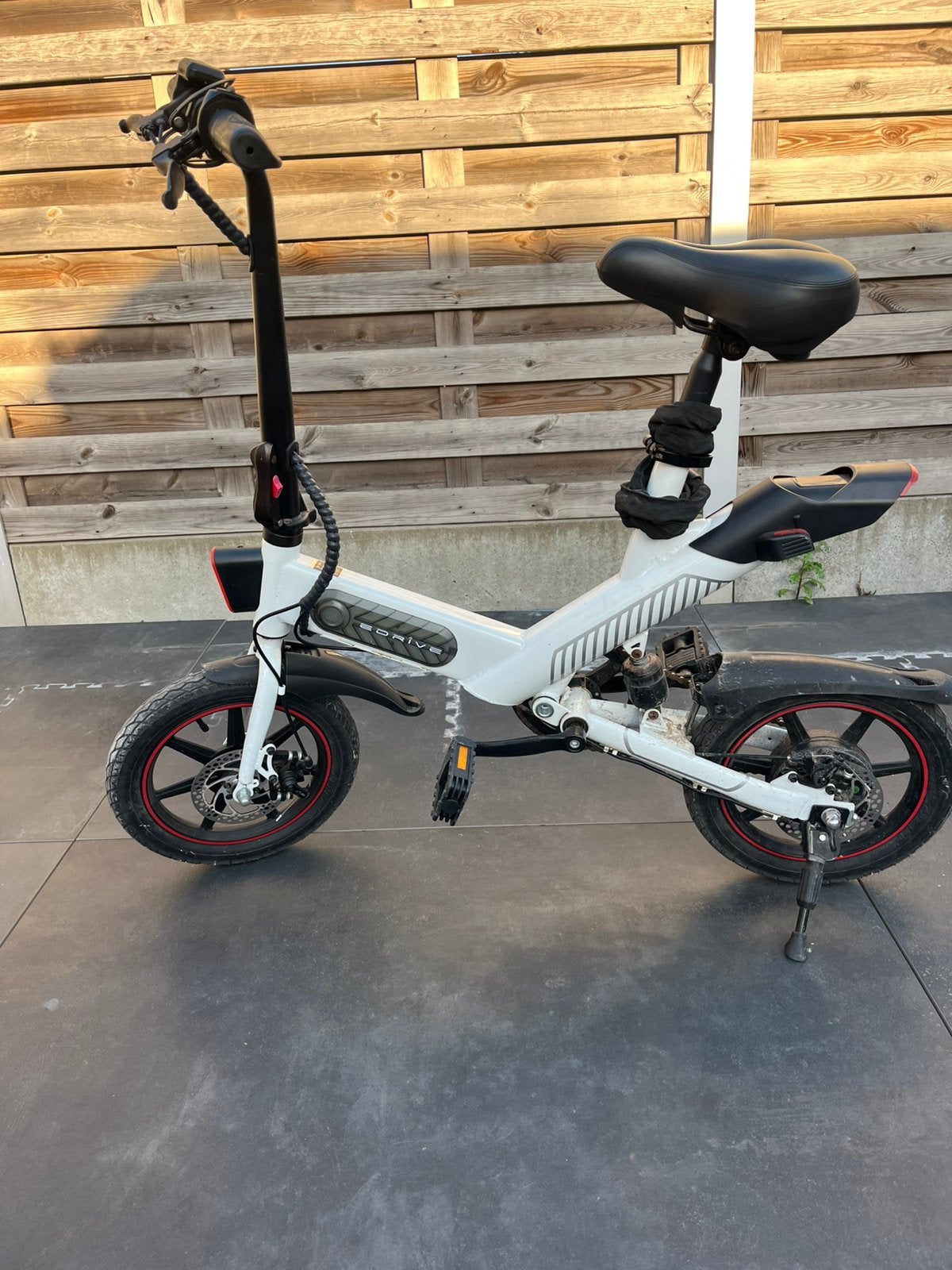 Elektrische vouwfiets, Gebruikt, Deels opvouwbaar, Schijfrem, Ophalen