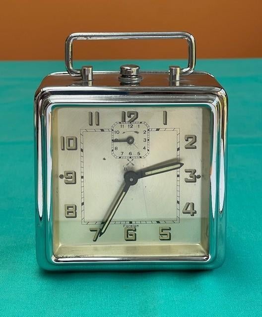Vintage art deco wekker, Verzamelen, Ophalen of Verzenden, Overige typen