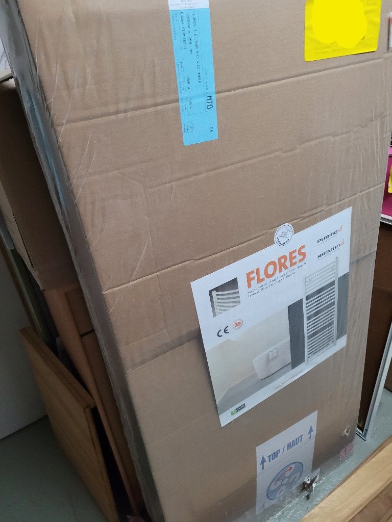 Handdoekradiator, Moins de 60 cm, Enlèvement, 80 cm ou plus, Radiateur