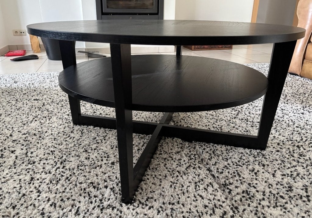 IKEA VEJMON tafels – set van 3 – zeer goede staat, Ophalen, Gebruikt, 50 tot 100 cm, Rond