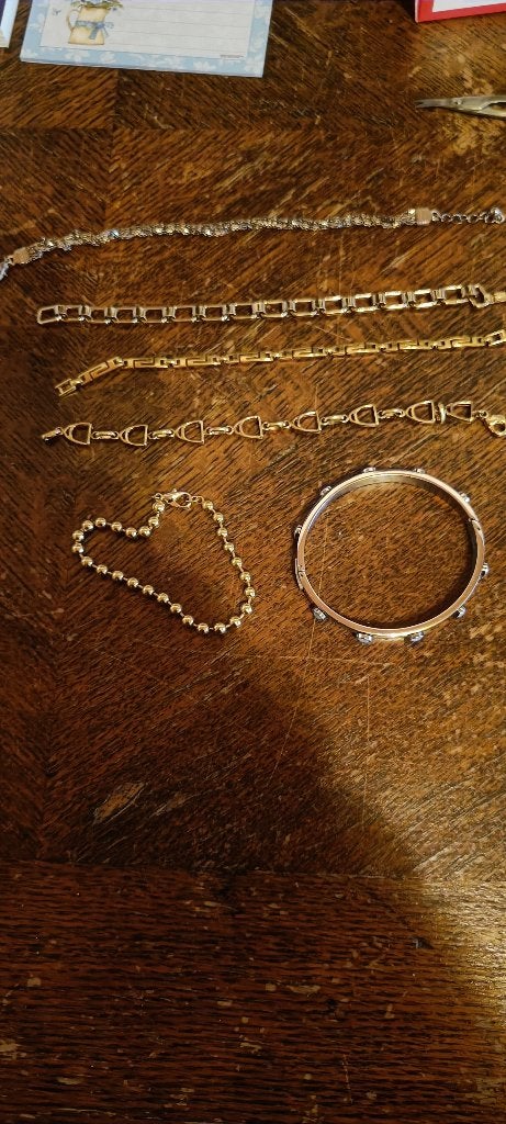 Armbanden, Handtassen en Accessoires, Ophalen of Verzenden, Goud, Goud