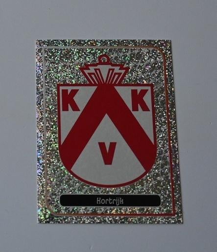Panini Foot 2013 / KV Kortrijk / Embleem nr 183, Verzamelen, Verzenden, Nieuw, Poster, Plaatje of Sticker