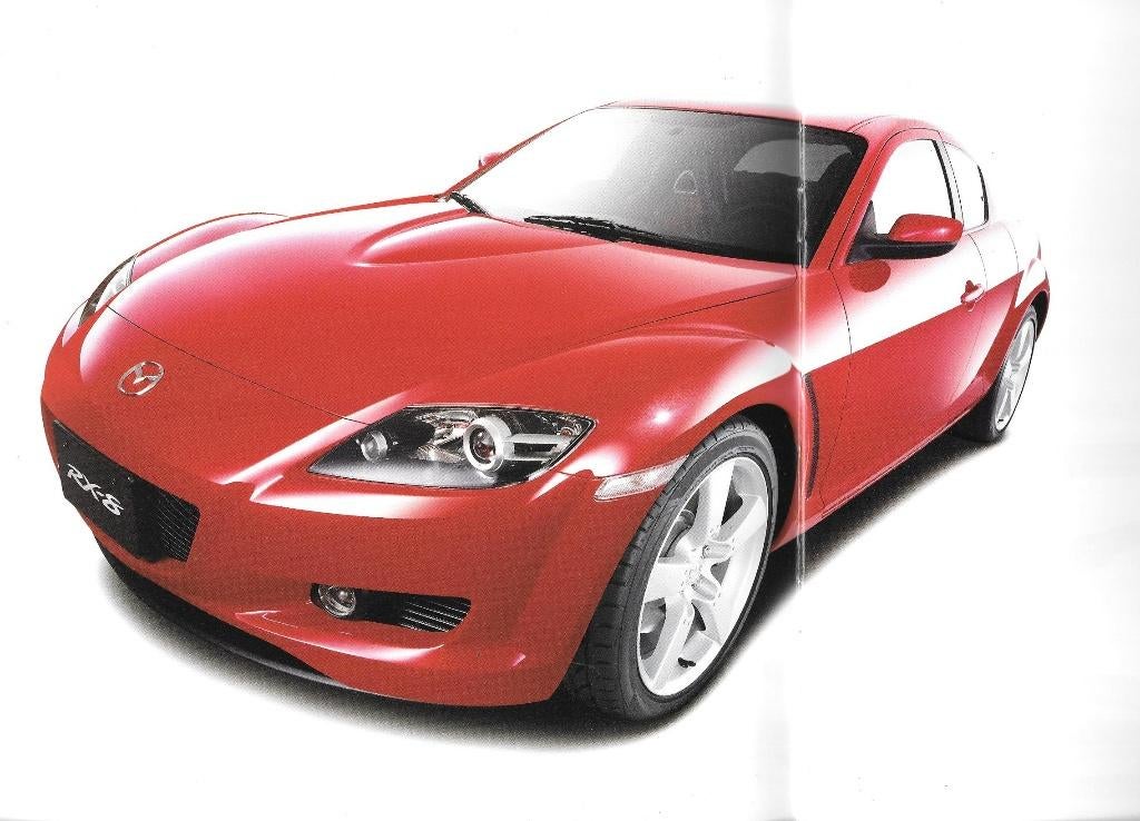 MAZDA RX-8, ANNÉE 2004, Livres, Autos | Brochures & Magazines, Enlèvement ou Envoi, Comme neuf, Mazda