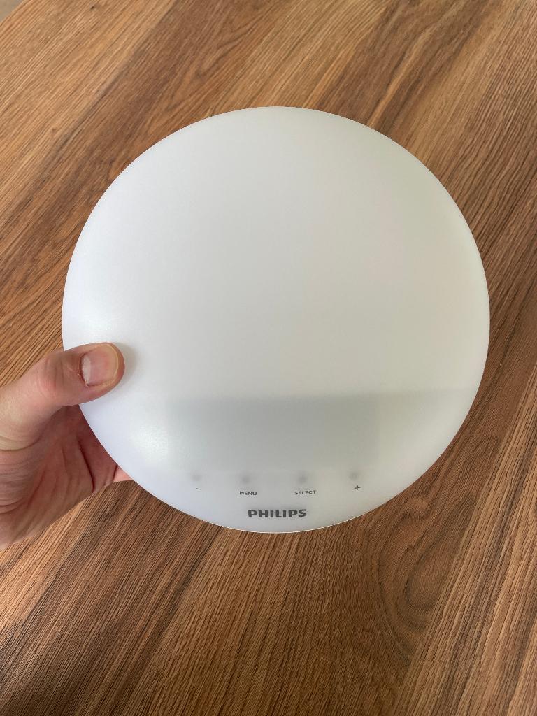 Philips Wake Up Light (HF3531/01) - bijna nieuwstaat, Elektronische apparatuur, Wekkers, Ophalen, Zo goed als nieuw, Digitaal
